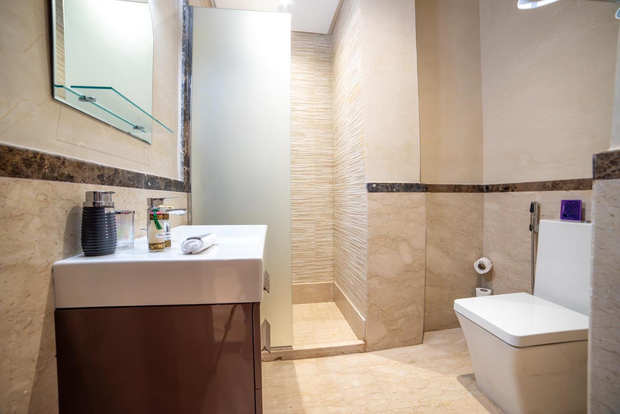 Luxury Seafront Apartment 101Sqm With Wi-Fi And Parking Agádír Exteriér fotografie