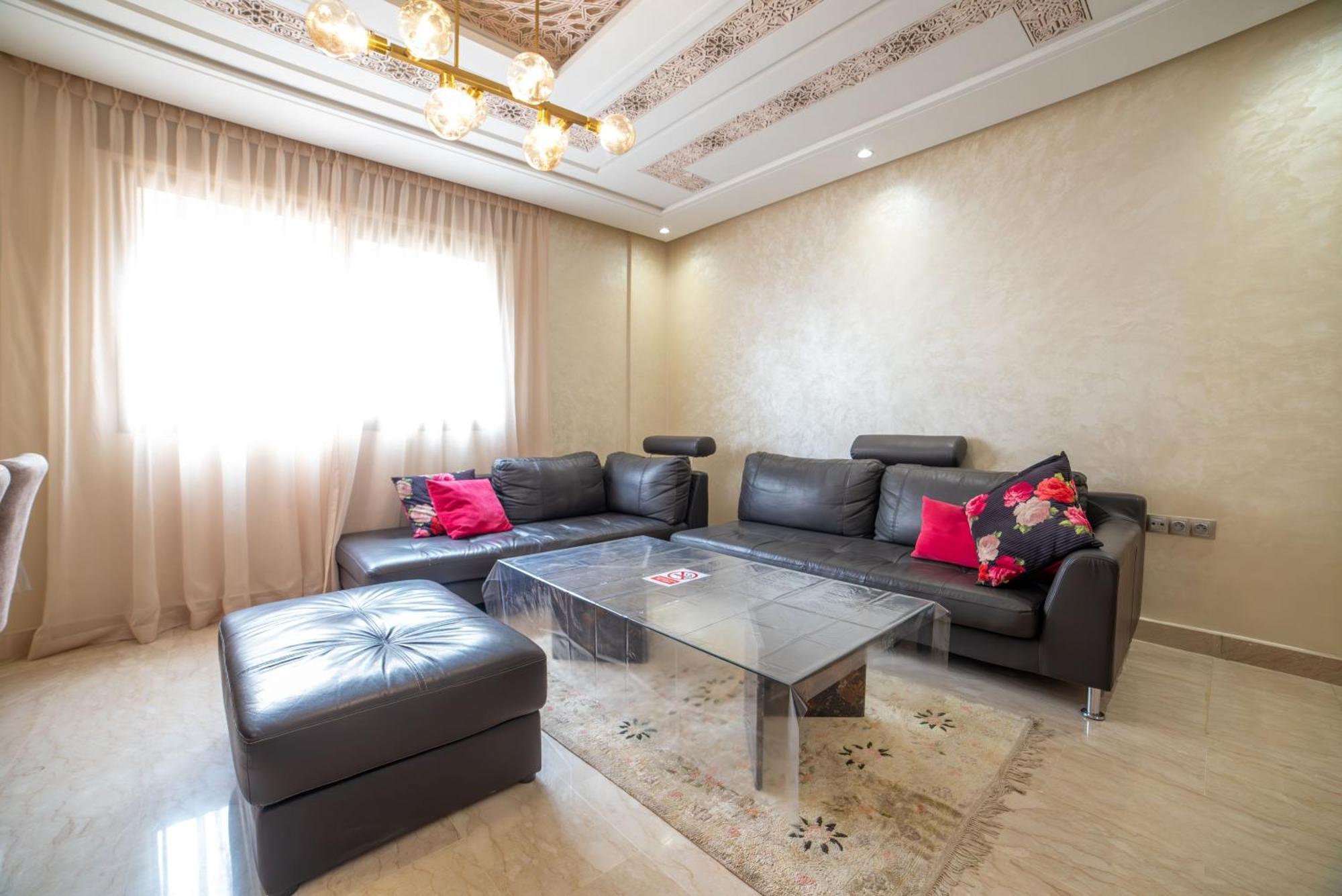 Luxury Seafront Apartment 101Sqm With Wi-Fi And Parking Agádír Exteriér fotografie