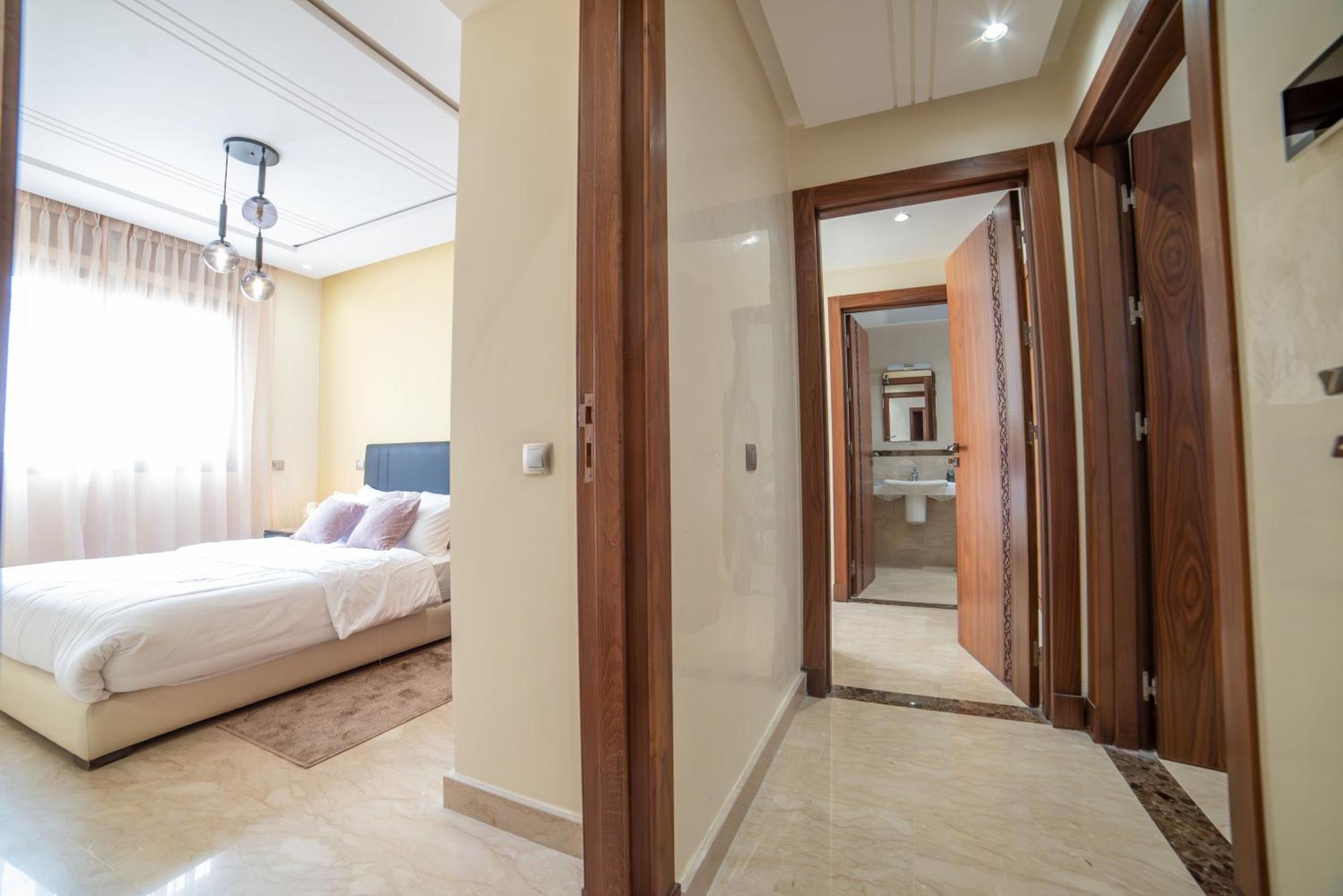 Luxury Seafront Apartment 101Sqm With Wi-Fi And Parking Agádír Exteriér fotografie